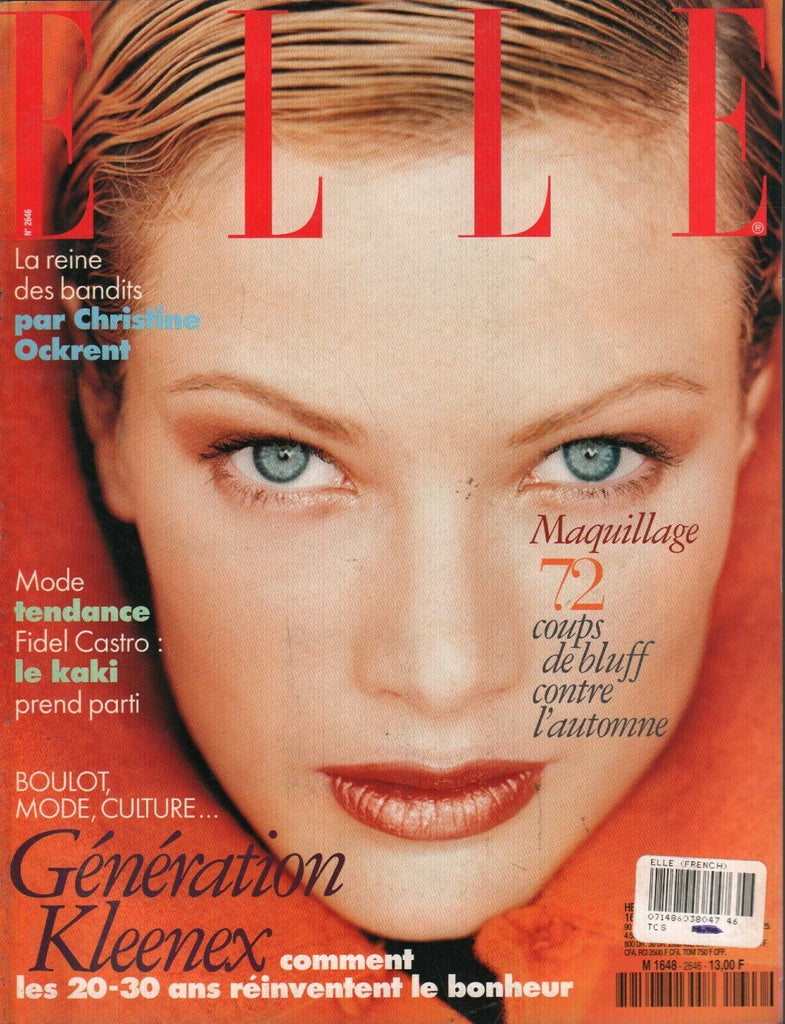 Elle French Fashion September 16 1996 Christine Ockrent Carolyn Murphy 091520ame