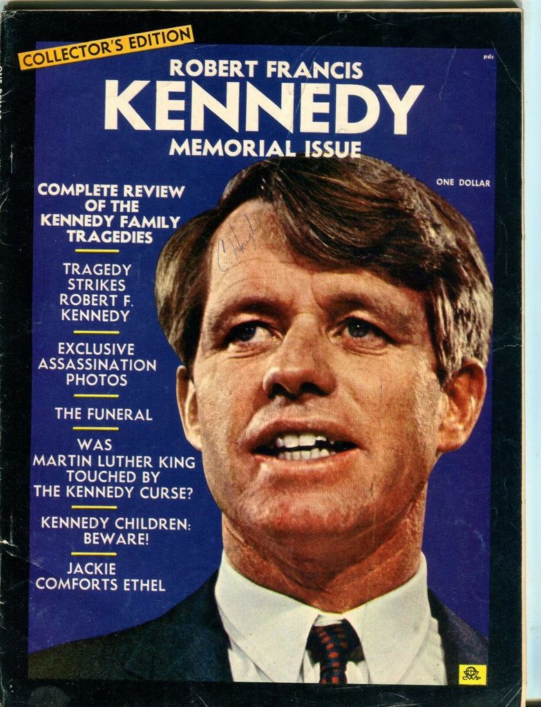 Robert Francis Kennedy Memorial Issue Magazine 1968 VG 061317nonjhe