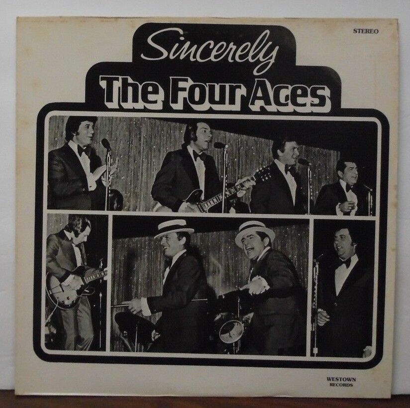 Sincerely The Four Aces vinyl W1116 062818LLE