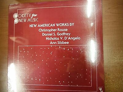 33 RPM Vinyl Rouse Godfrey New American Works Society New Music SEALED 050615SM