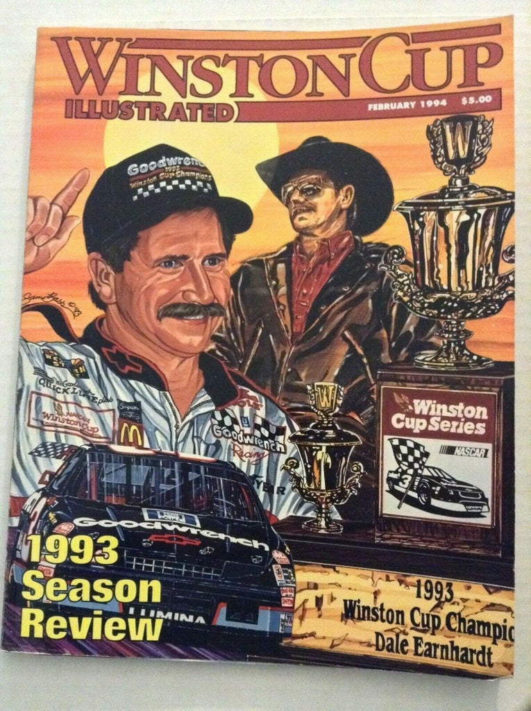 Winston Cup Illustrated Mag Dale Earnhardt February 1994 082819nonrh