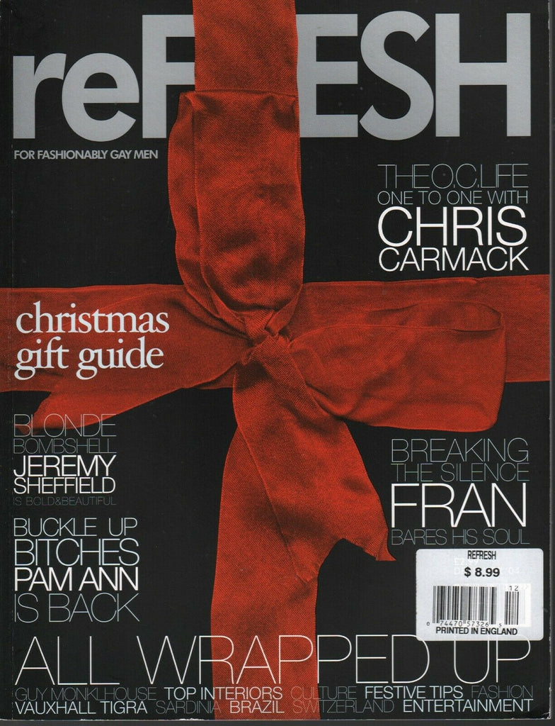 reFRESH Gay Interest UK December 2004 Jeremy Sheffield Chris Carmack 031620AME
