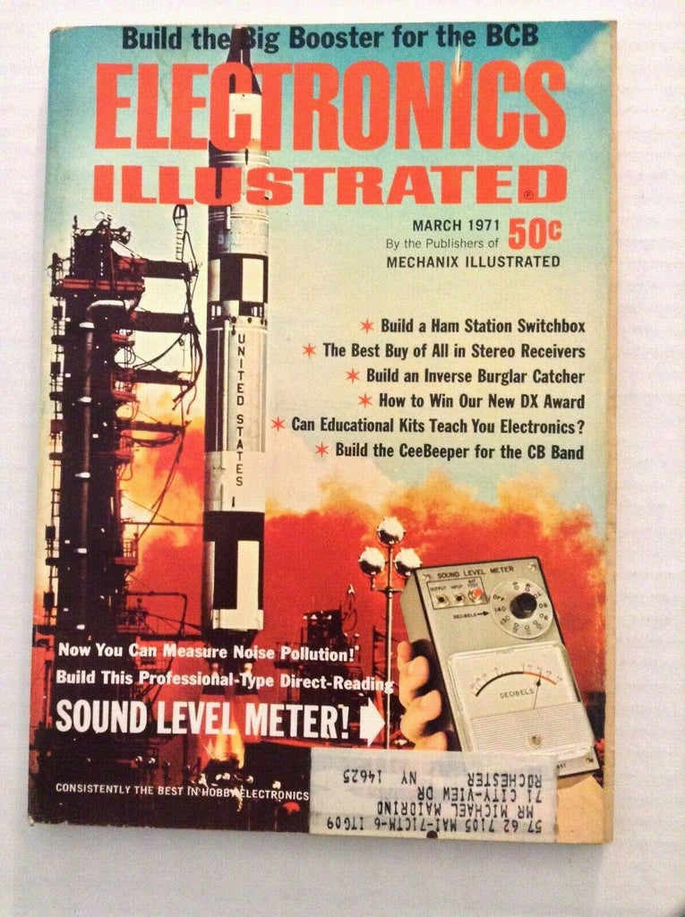 Electronics Illustrated Sound Level Meter March 1971 092019nonrh