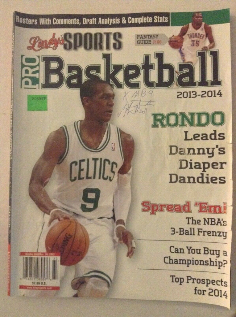 Lindy's Basketball Magazine Rajon Rondo 2013-14 051019nonrh