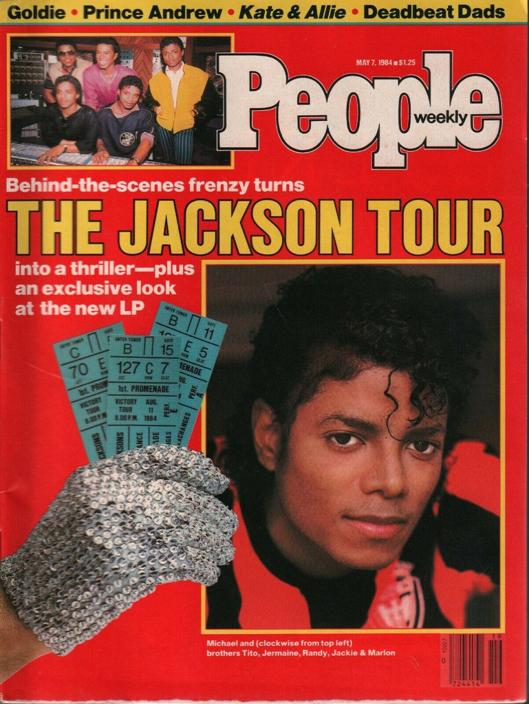 People Weekly May 7 1984 Tito Michael Jackson Tour Prince Andrew 020520AME