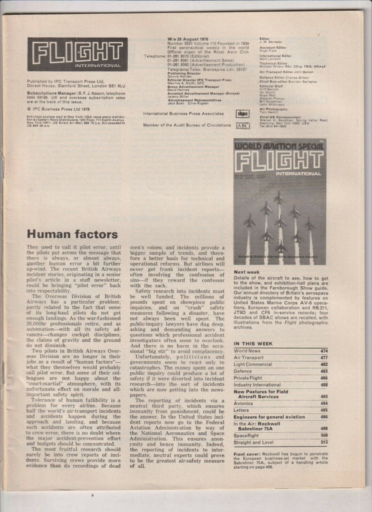 Flight International Mag New Pastures For Field August 1976 022120nonr