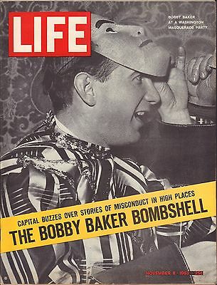Life Magazine November 8 1963 Birthday Bobby Baker VG 051816DBE2