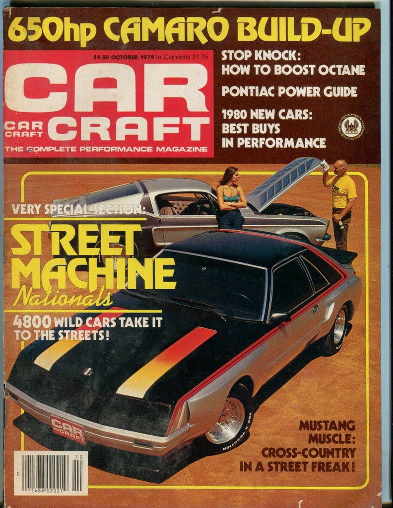 Car Craft Magazine October 1979 Mustang Muscle VG No ML 051717nonjhe2