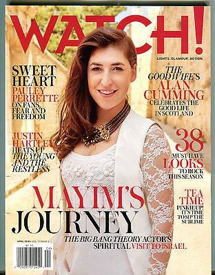 Watch! Magazine April 2016 Mayim Bialik EX 050216jhe