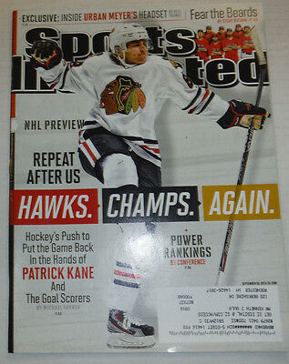 Sports Illustrated Magazine NHL Preview Fear The Beards September 2013 121914R