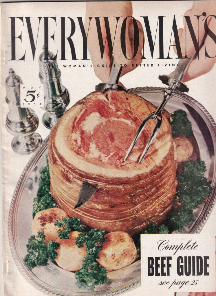 Everywoman's Magazine Complete Beef Guide May 1954 100719nonr