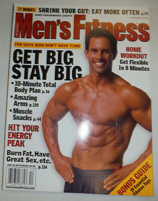 Men's Fitness Magazine 10 Minute Total Body Plan December 2001 030415R