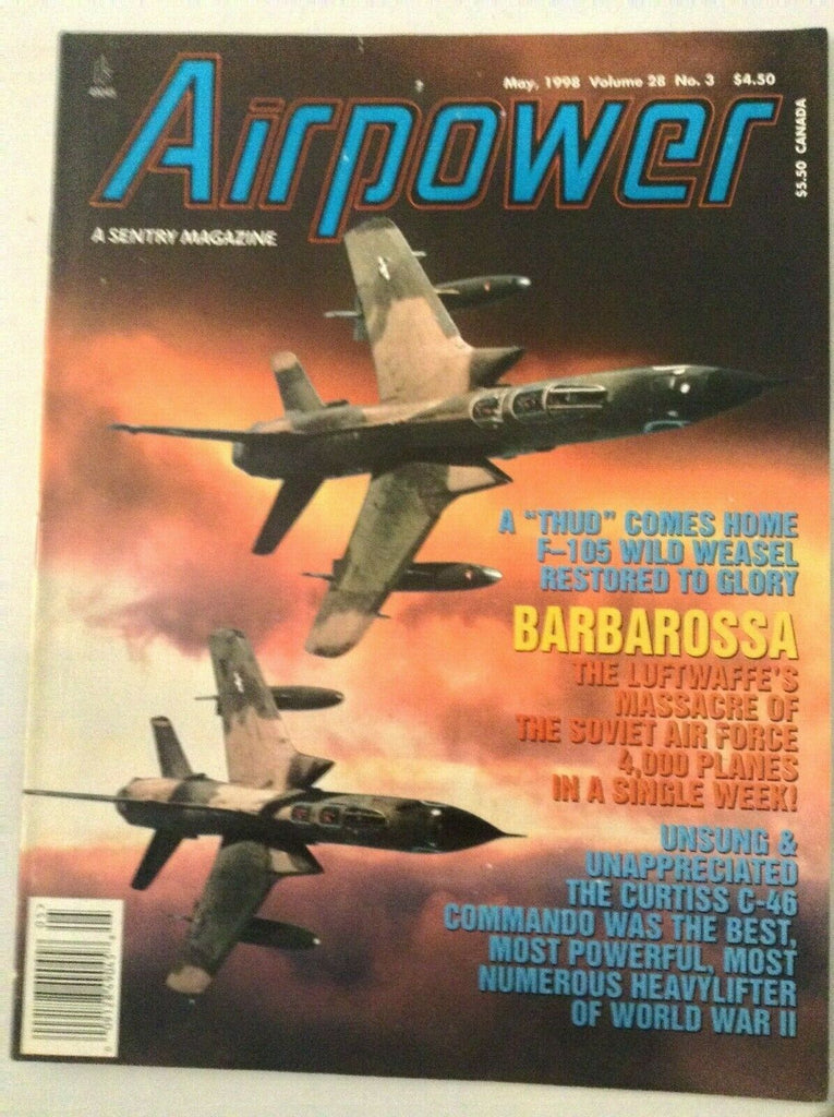 Airpower Magazine F-105 Wild Weasel Barbarossa May 1998 042919nonrh