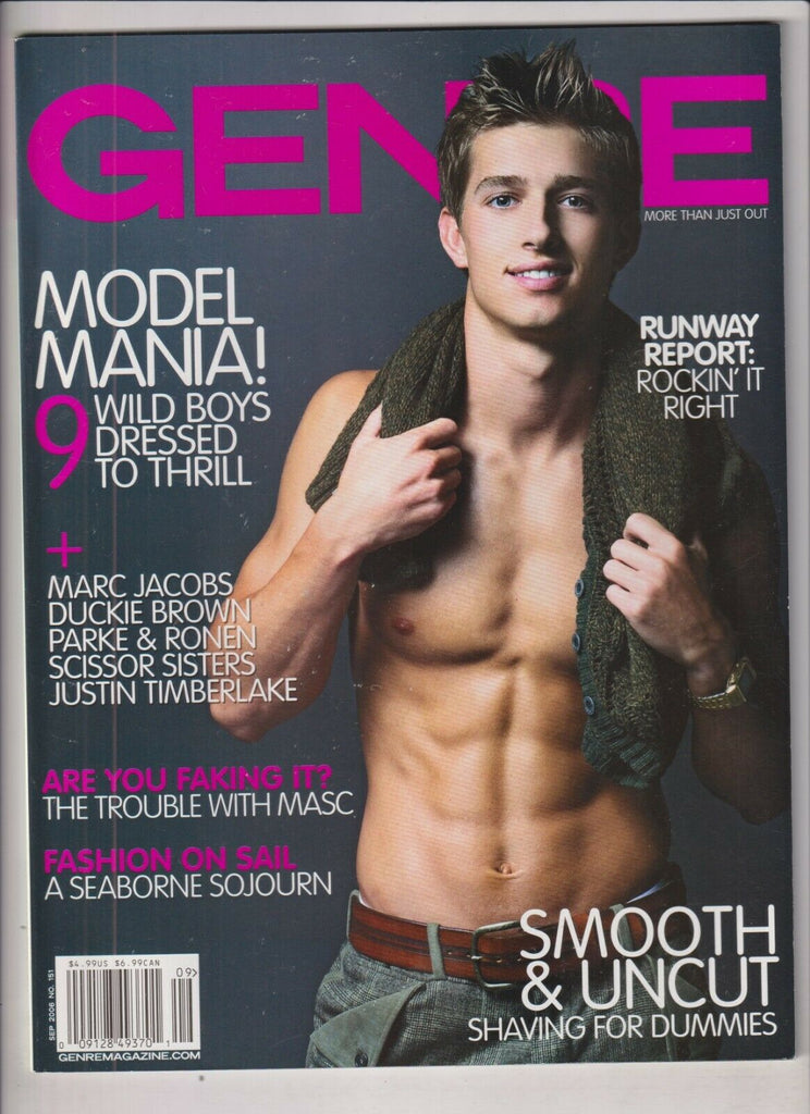 Genre Gay Fashion Mag Marc Jacobs Duckie Brown September 2006 031120nonr