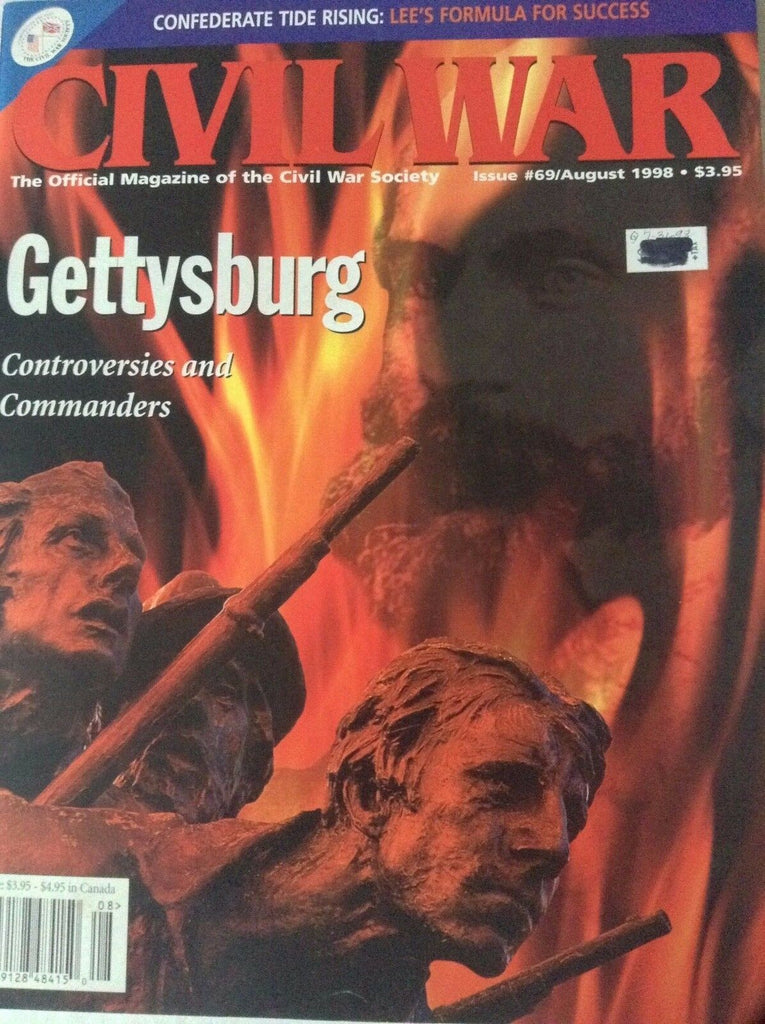 Civil War Magazine Gettysburg Commanders August 1998 082217nonrh