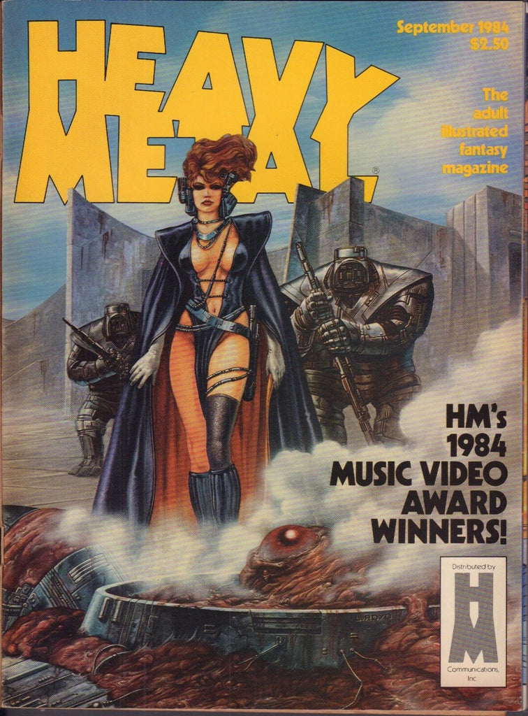 Heavy Metal September 1984 Fantasy Magazine 011417DBE2