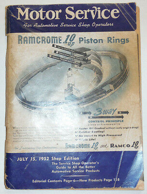 Motor Service Magazine Matching Tires Is A Problem July 1952 121614R3