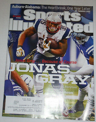 Sports Illustrated Magazine Jonas Gray November 2014 120514R