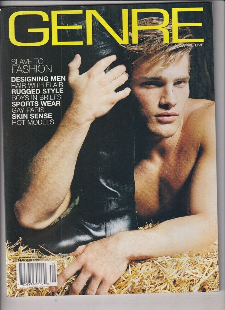 Genre Gay Fashion Mag George Wayne September 2002 031120nonr