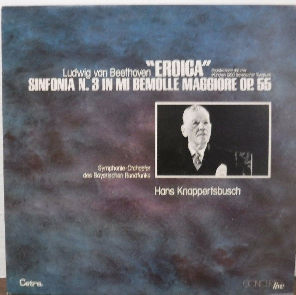 Ludwig van Beethoven Eroica Hans Knappertsbusch 33RPM 012217LLE