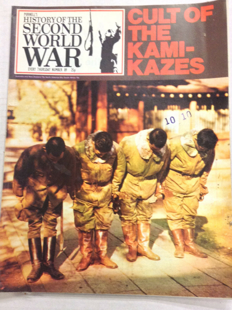 History Of The Second World War Magazine Cult Of Kamikazes No.89 1974 122016R2