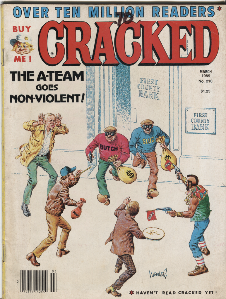 Cracked March 1985 No.210 The A-Team George Gladir 033120DBE