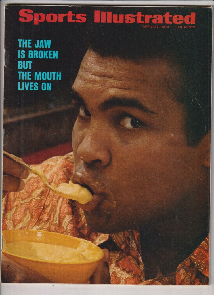 Sports Illustrated Muhammad Ali Clyde Lee April 23, 1973 021420nonr