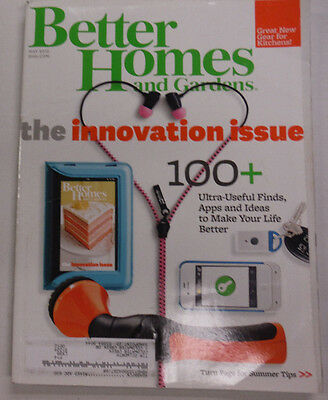 Better Homes And Gardens Magazine Innovation May 2012 031615R