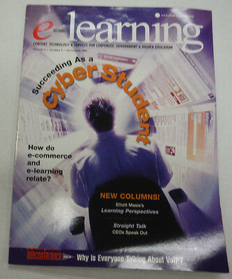 E-Learning Magazine Cyber Student September 2001 FAL 071615R