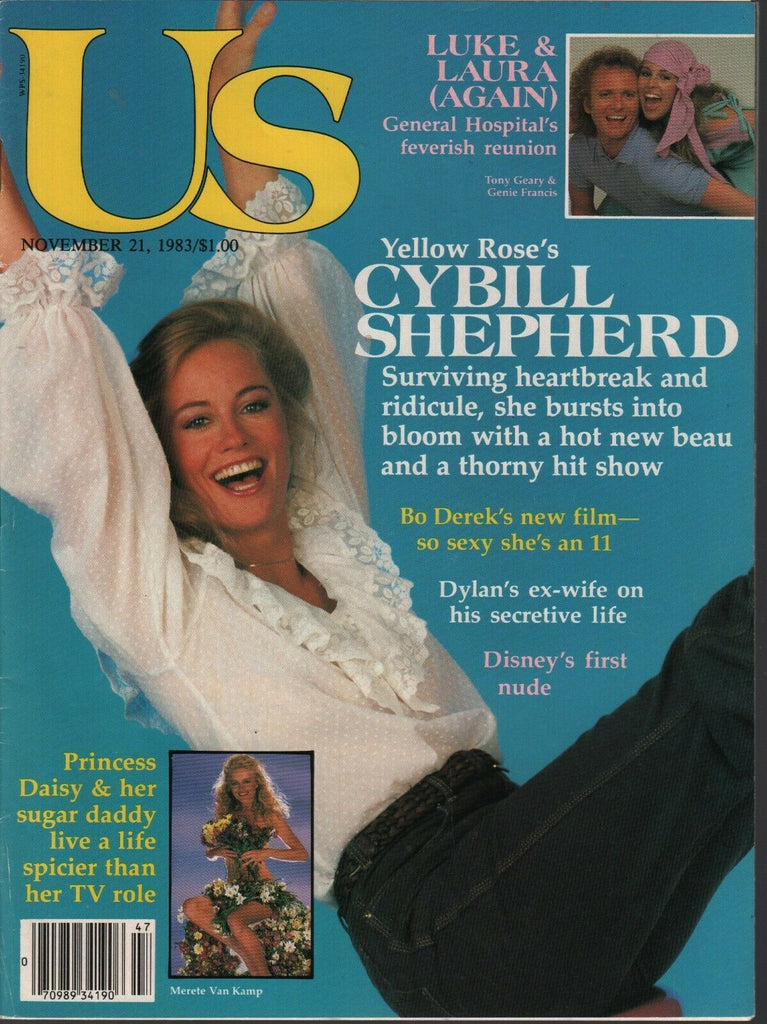 US Weekly November 21 1983 Cybil Shepherd Princess Daisy Disney 082520AME