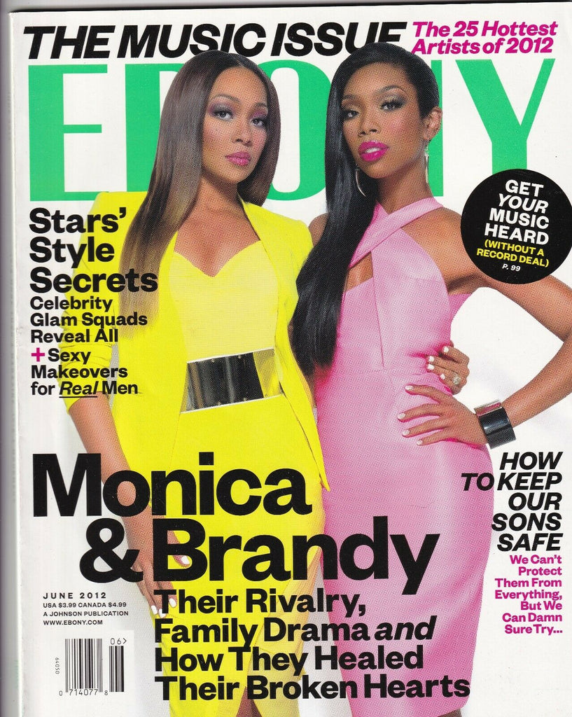 Ebony Magazine Brandy Norwood & Monica June 2012 062519nonr