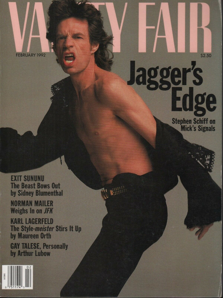 Vanity Fair February 1992 Stephen Schiff Mick Jagger 092518ame2
