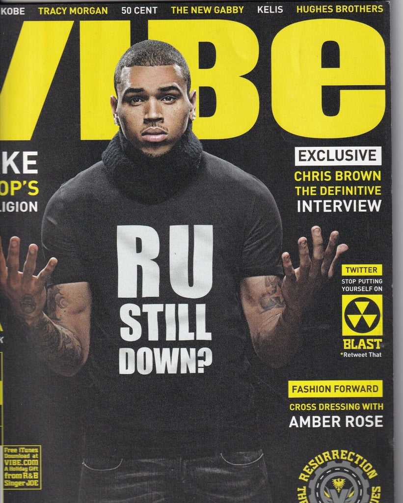 Vibe Magazine Chris Brown Drake Serena Williams April 2010 062519nonr