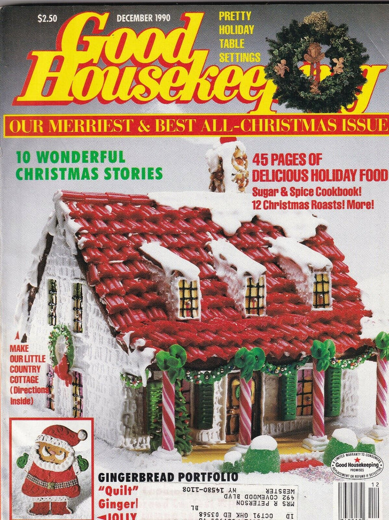 Good Housekeeping Christmas Issue December 1990 100119nonr2