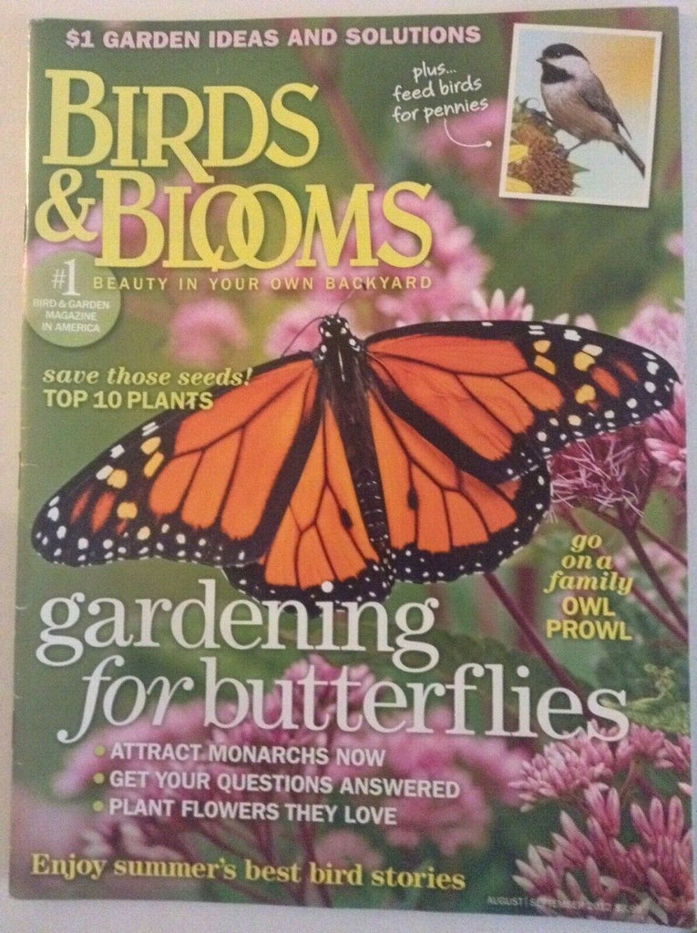 Birds & Blooms Magazine Gardening For Butterflies Aug/Sept 2012 041819nonrh