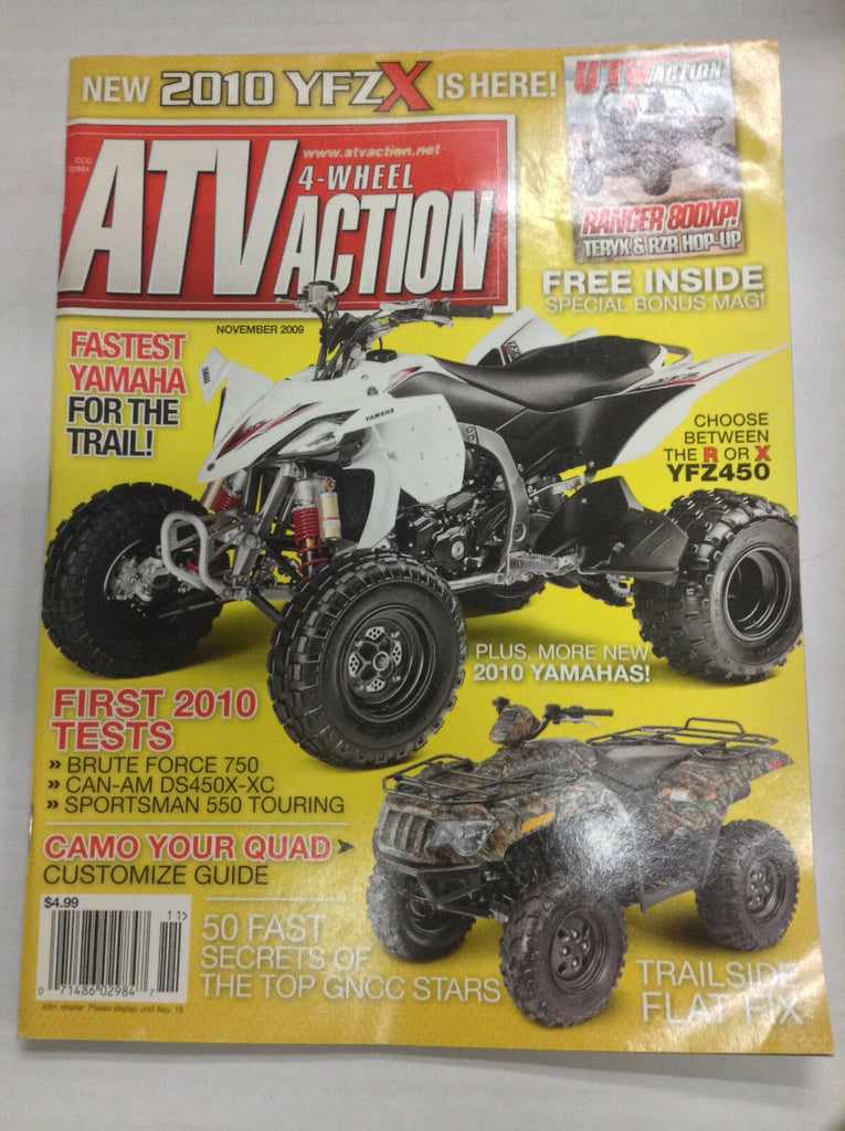 ATV Action Magazine Yamaha Camo Your Quad November 2009 032617nonR