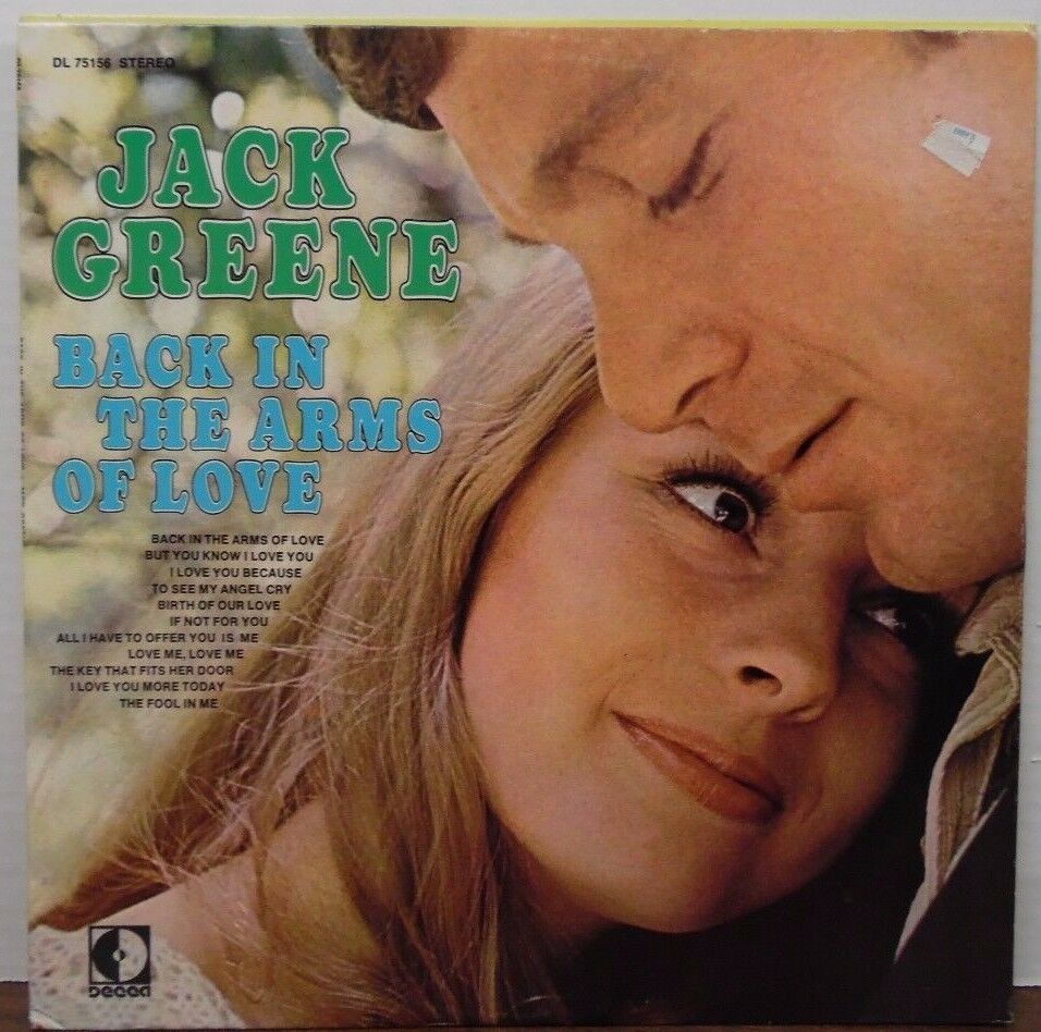 Jack Greene back in the arms of love 33RPM DL75156 110616LLE