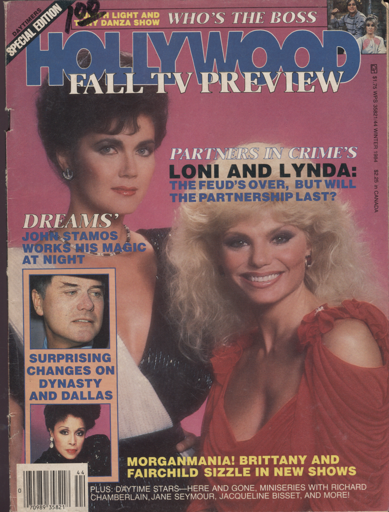 Hollywood Fall TV Preview Winter 1984 John Stamos Jane Seymour 040620DBE