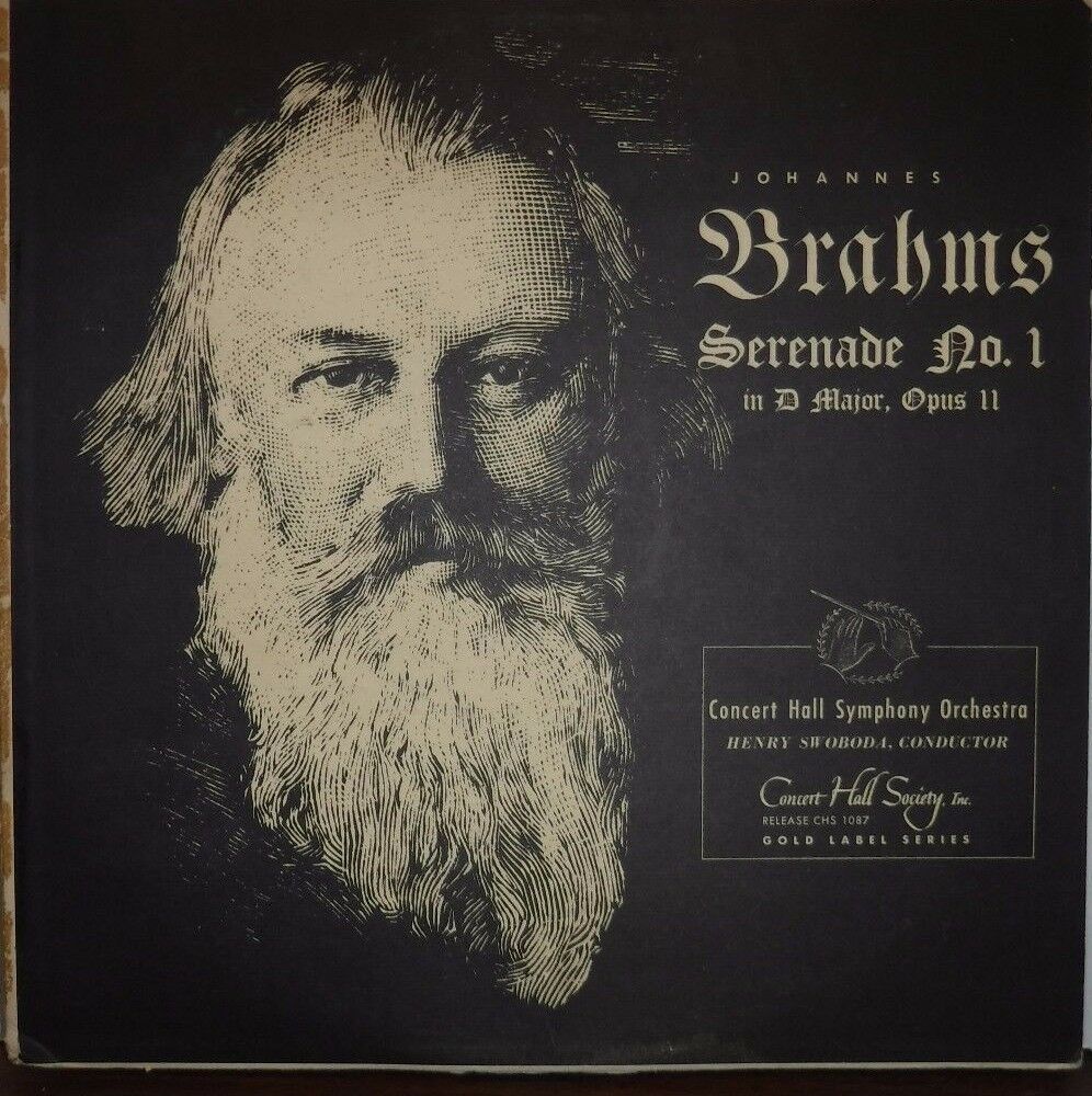 Johannes Brahms Serenade No. 1 in D Major Opus 11 CHA-1087 100116LLE#2