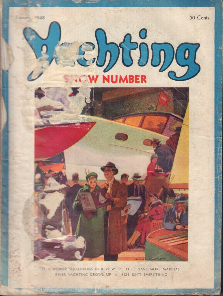 Yachting January 1948 US Power Squadrons, River Yachting 032217nonDBE