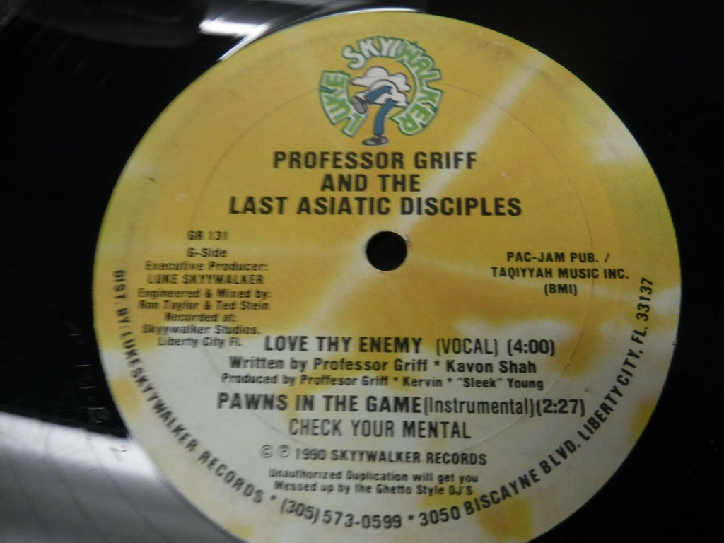 Professor Griff and the Last Asiatic Disciples 33RPM GR131 010717LLE#2