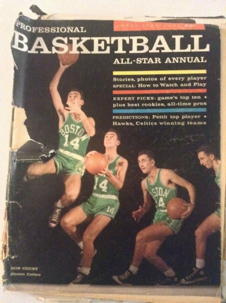 Basketball All Star Annual Bob Cousy Expert Picks 1957 051019nonrh