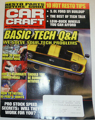 Car Craft Magazine Basic Tech Answers September 1995 011615R