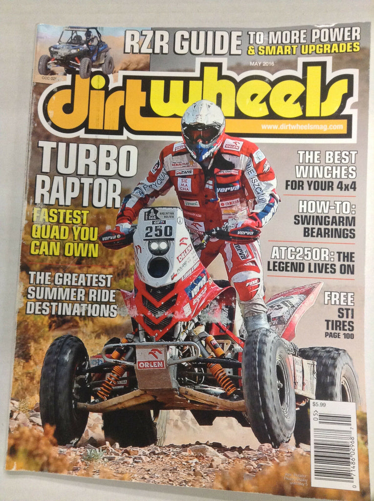 Dirt Wheels Magazine Turbo Raptor ATC250R May 2015 032717nonR