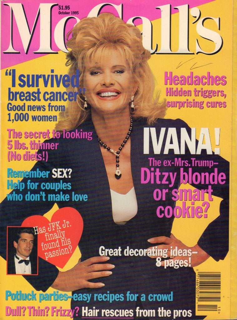 McCall's Magazine October 1995 Ivana Trump 090917nonjhe