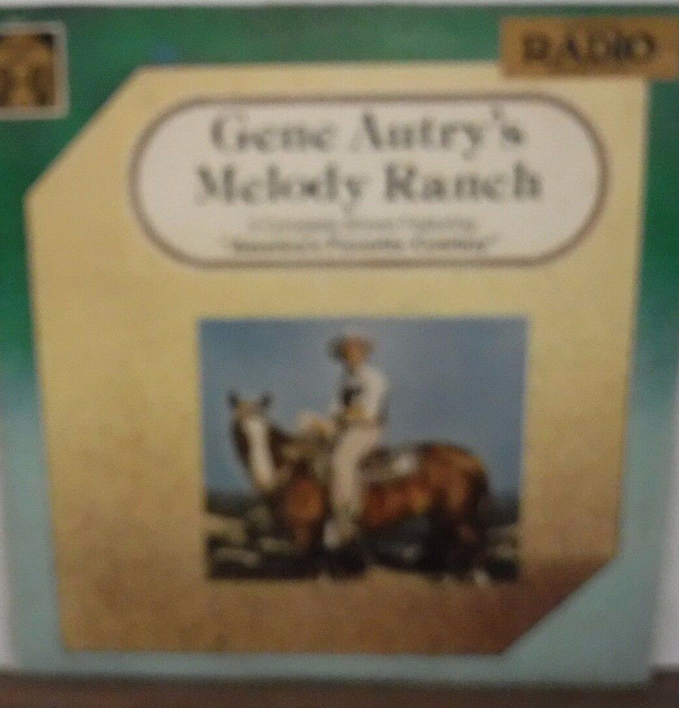 Gene Autry's Melody Ranch 3 complete shows 33RPM Orig. Radio Broadcast 110516LLE