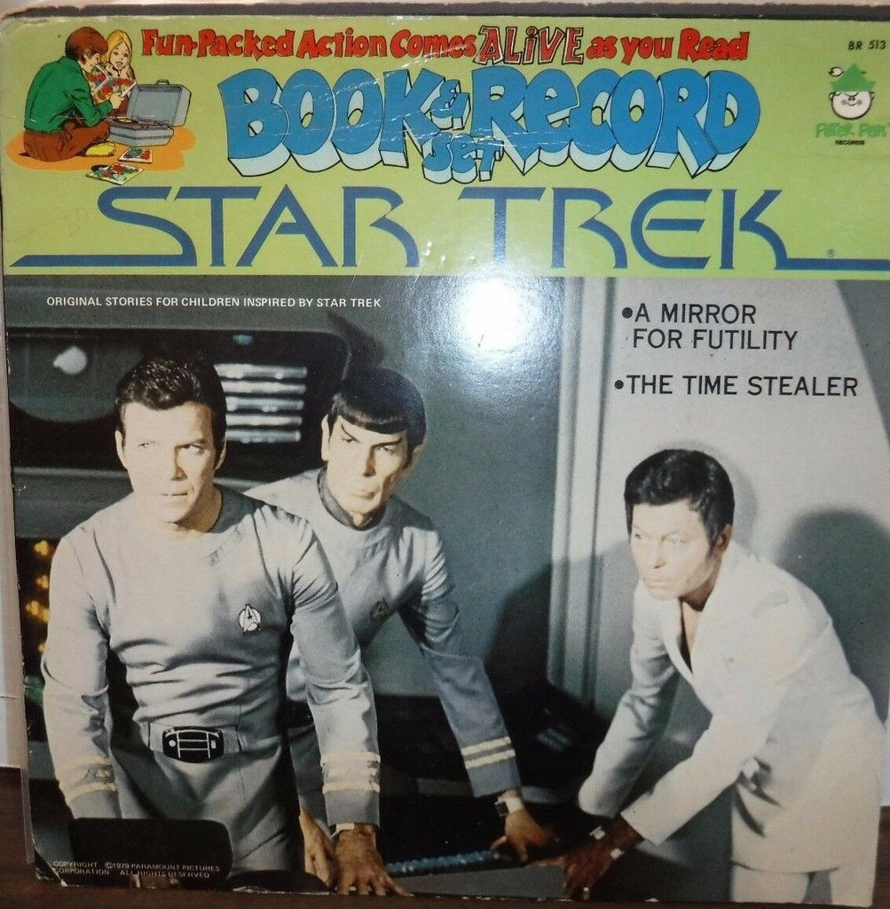 Book & Record Set Star Trek 33RPM Peter Pan BR513 021217LLE