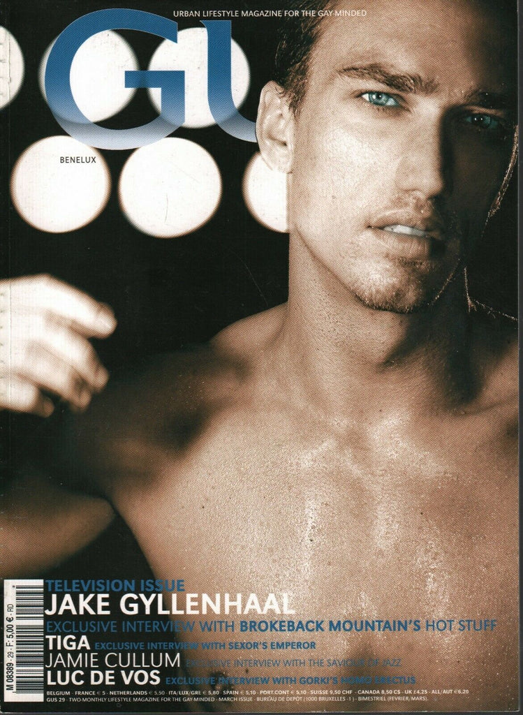 GUS Gay Interest French Magazine #29 Jake Gyllenhaal Jamie Cullum 030520AME