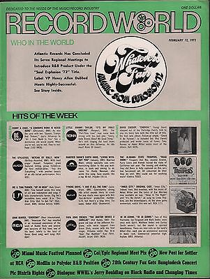 Record World February 12 1972 Atlantic Records EX 120715DBE