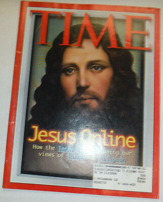 Time Magazine Jesus Online Internet Is Shaping December 1996 031215R2